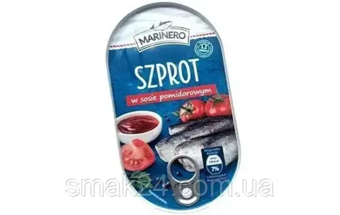 Шпроты в томатном соусе Szprot w Sosie Pomidorowym Marinero170г Польша