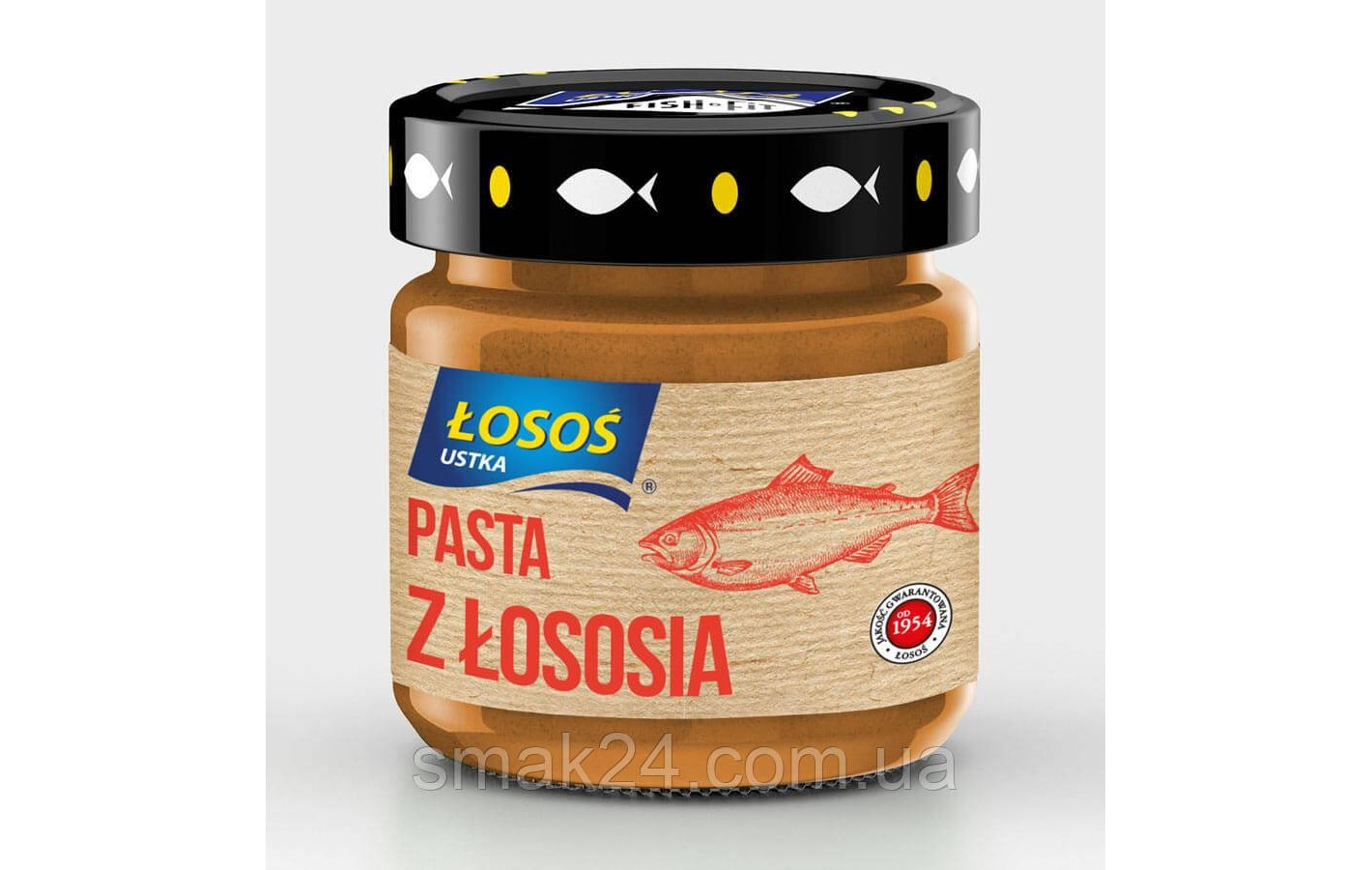 Паштет из лосося Losos Ustka Pasta z lososia 170г Польша