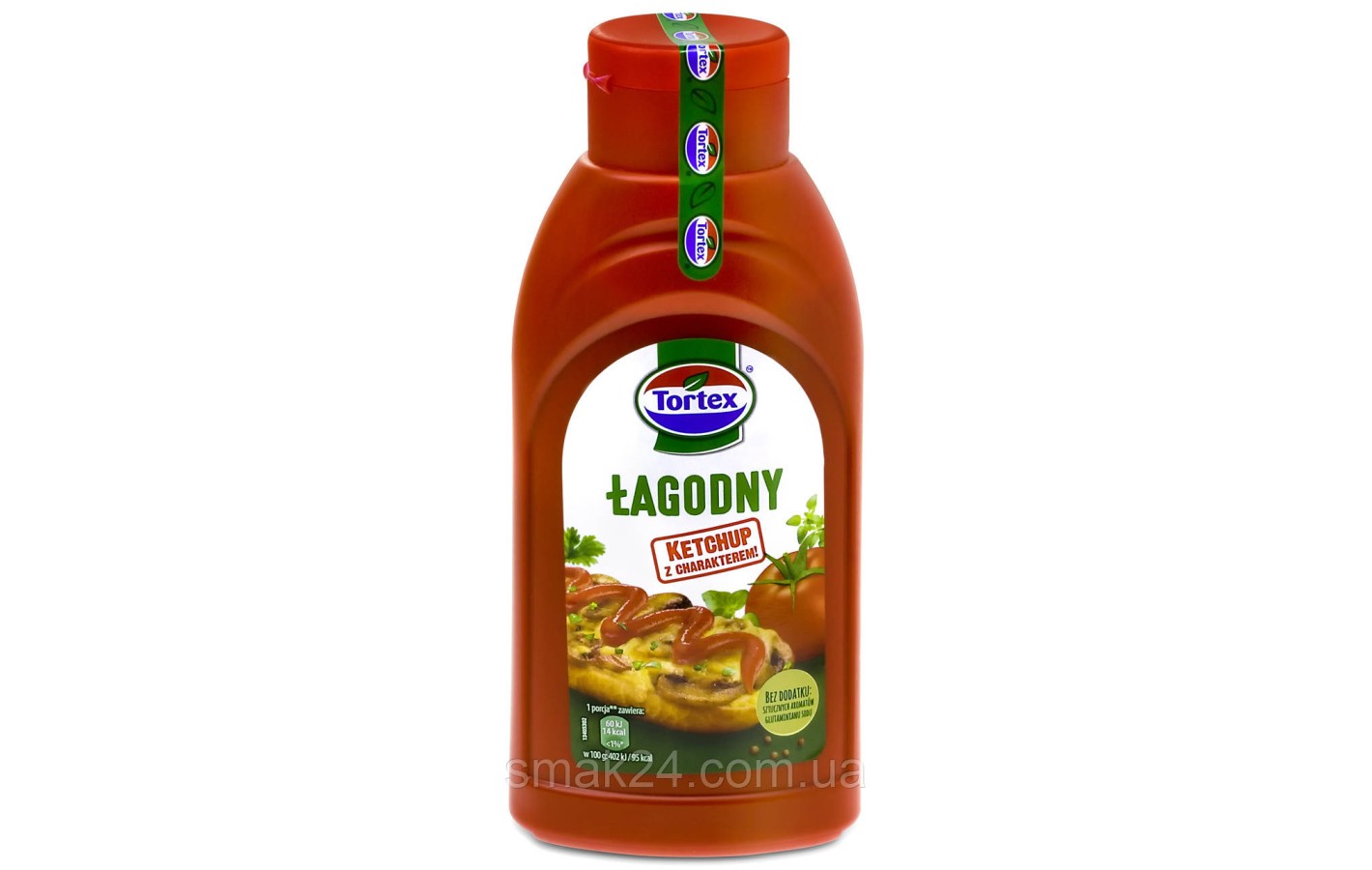 Кетчуп Tortex Lagodny (Лагидный) 470г Польша