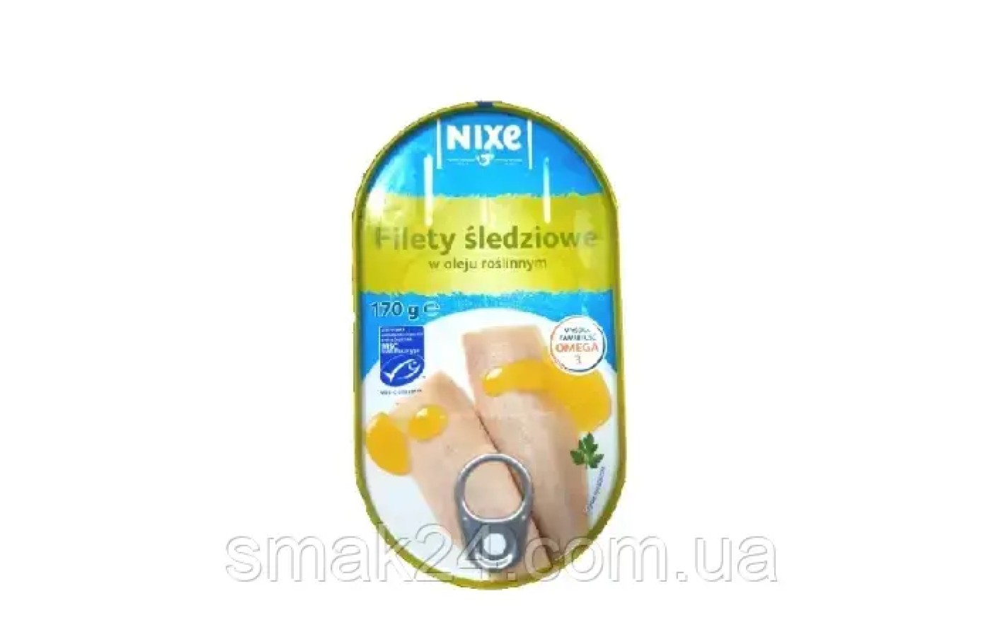 Філе макрелі (скумбрії) в олії NIXE Filety z makreli w oleju roslinnym 170 г Польща