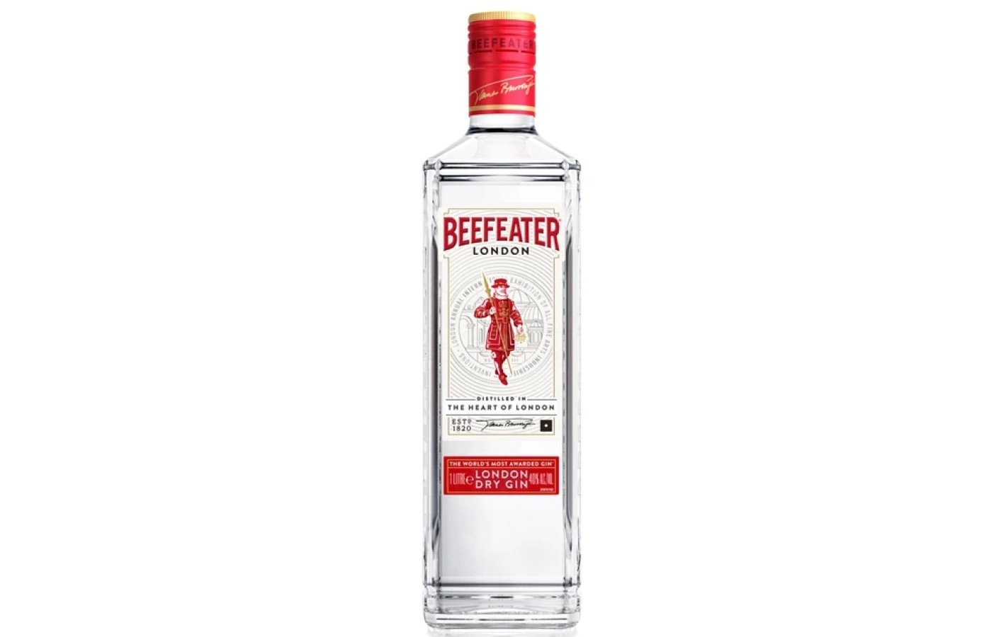Джин Бефитер Beefeater London Dry Gin 40%  0.7л Великобритания