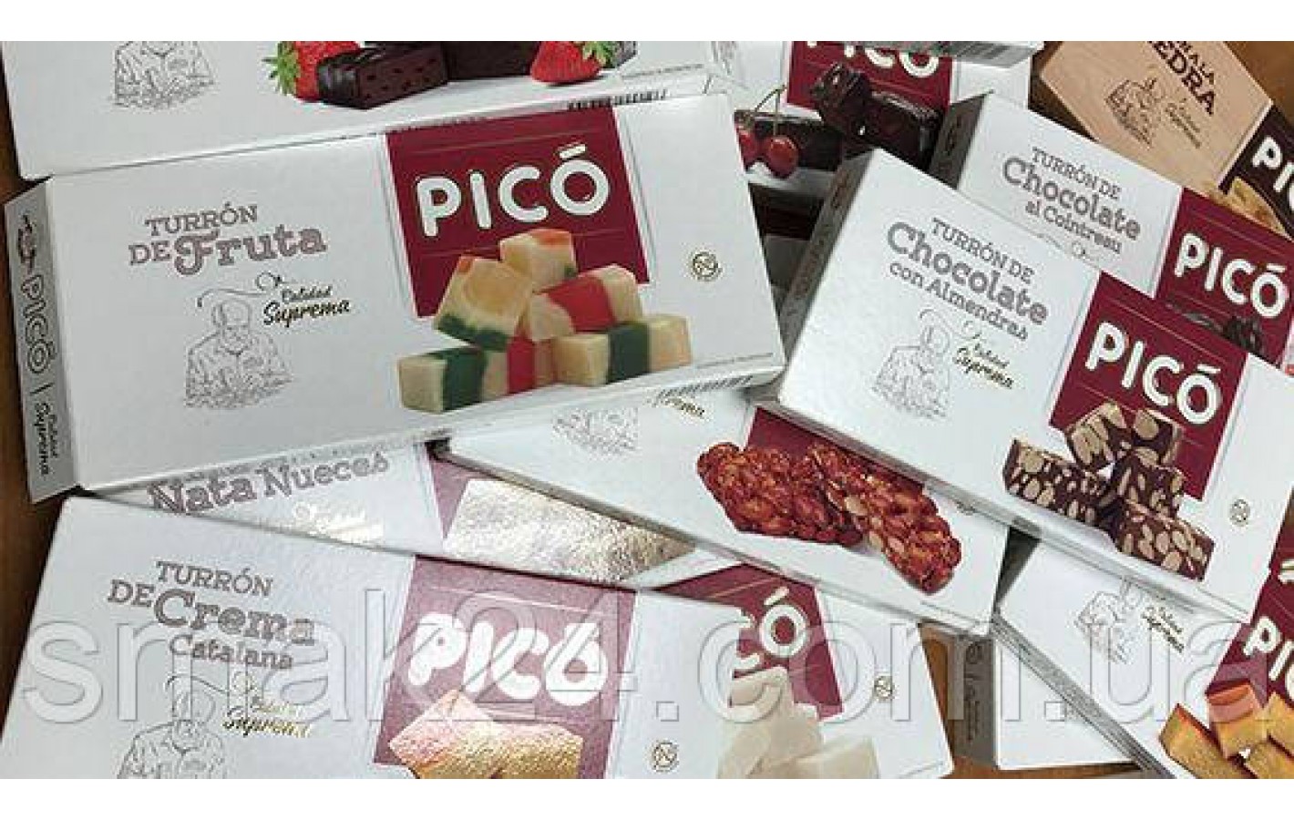 Туррон Марципановая нуга с Брауни БЕЗ ГЛЮТЕНА Turron al Brownie PICO 200 г Испания