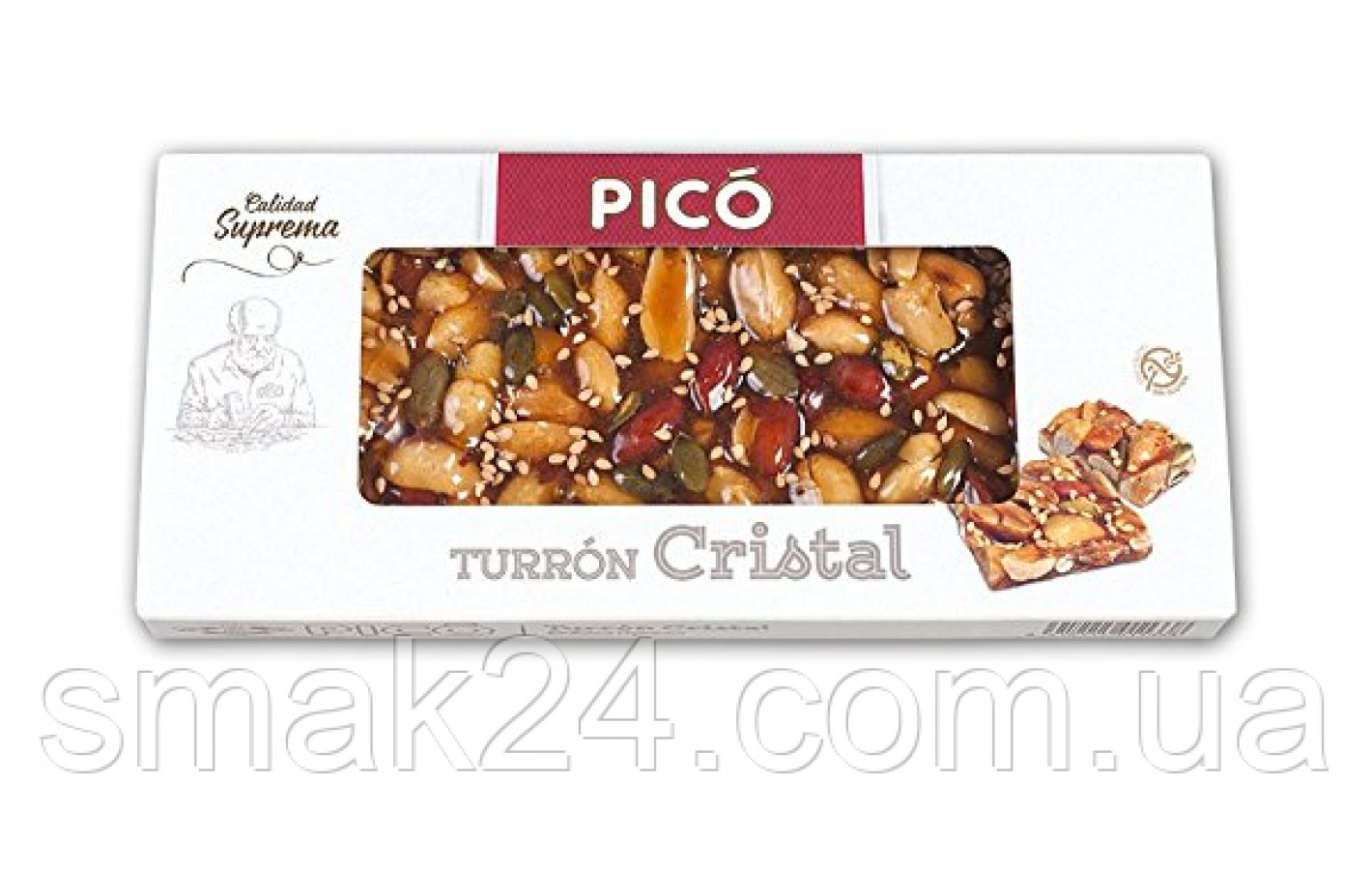 Туррон з горіхами PICO Turron CRISTAL 150 г Іспанія