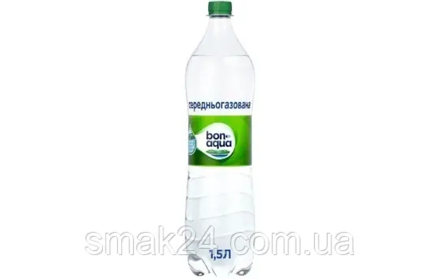 Вода середньогазована BonAqua 1,5л ПЕТ