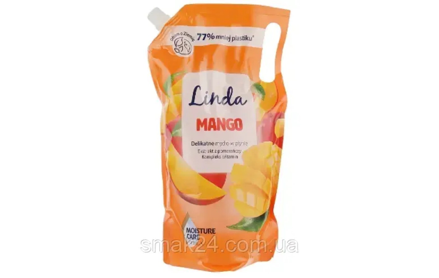 Жидкое деликатное мыло Манго Linda  (запаска) 1л Польша