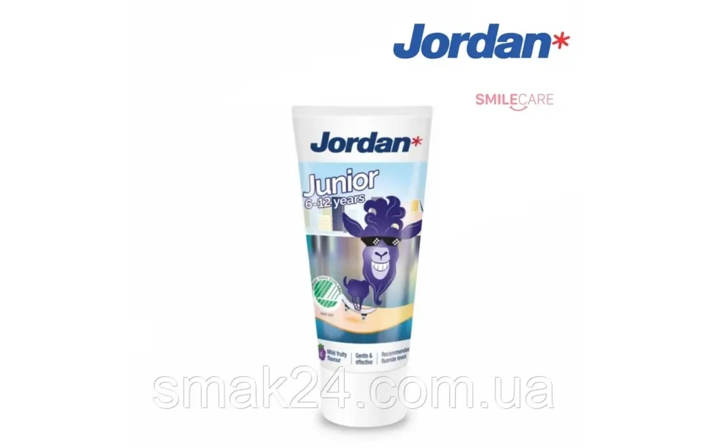 Детская зубная паста 6-12 лет Jordan Junior 75мл Швеция