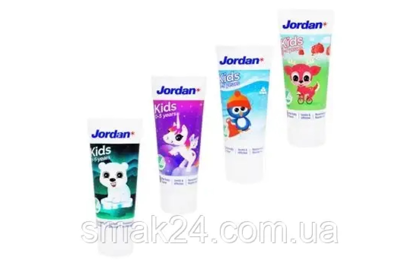 Детская зубная паста 0-5 лет Jordan Kids 75мл Швеция