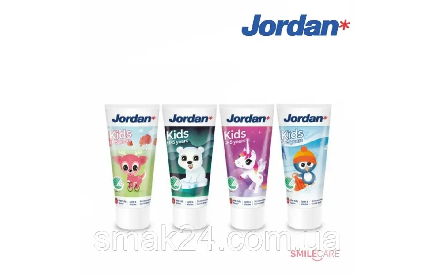 Детская зубная паста 0-5 лет Jordan Kids 75мл Швеция
