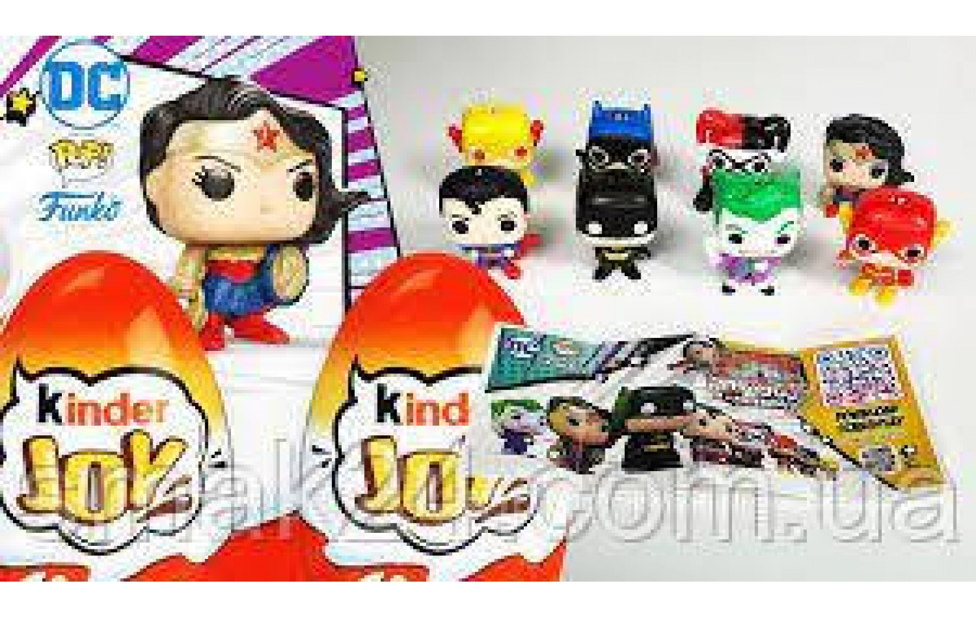 Киндер сюрприз Kinder Joy Funko DC Comics 20г