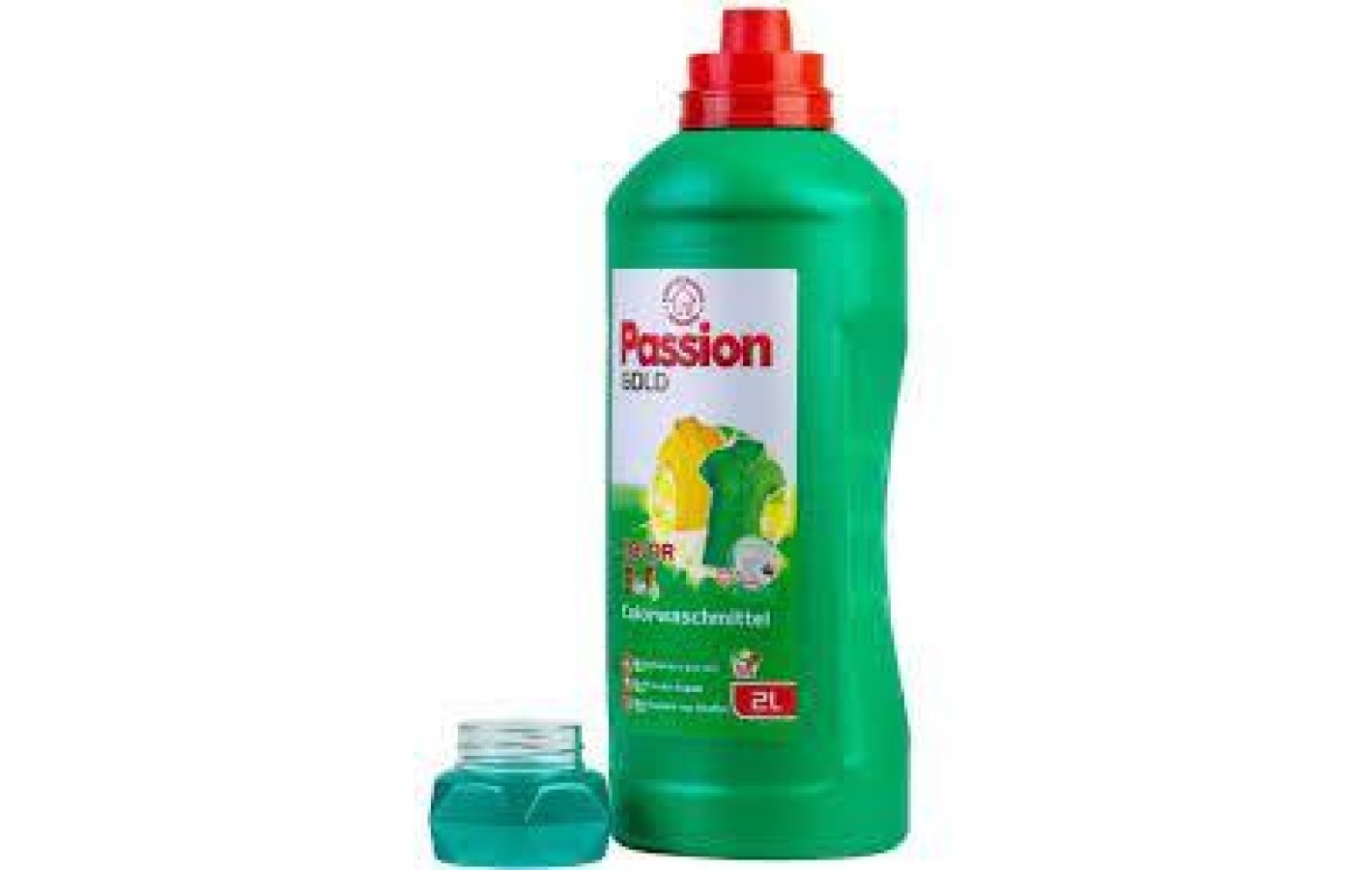 Гель для стирки цветных тканей 3 в 1 Passion Gold Color 2л Германия