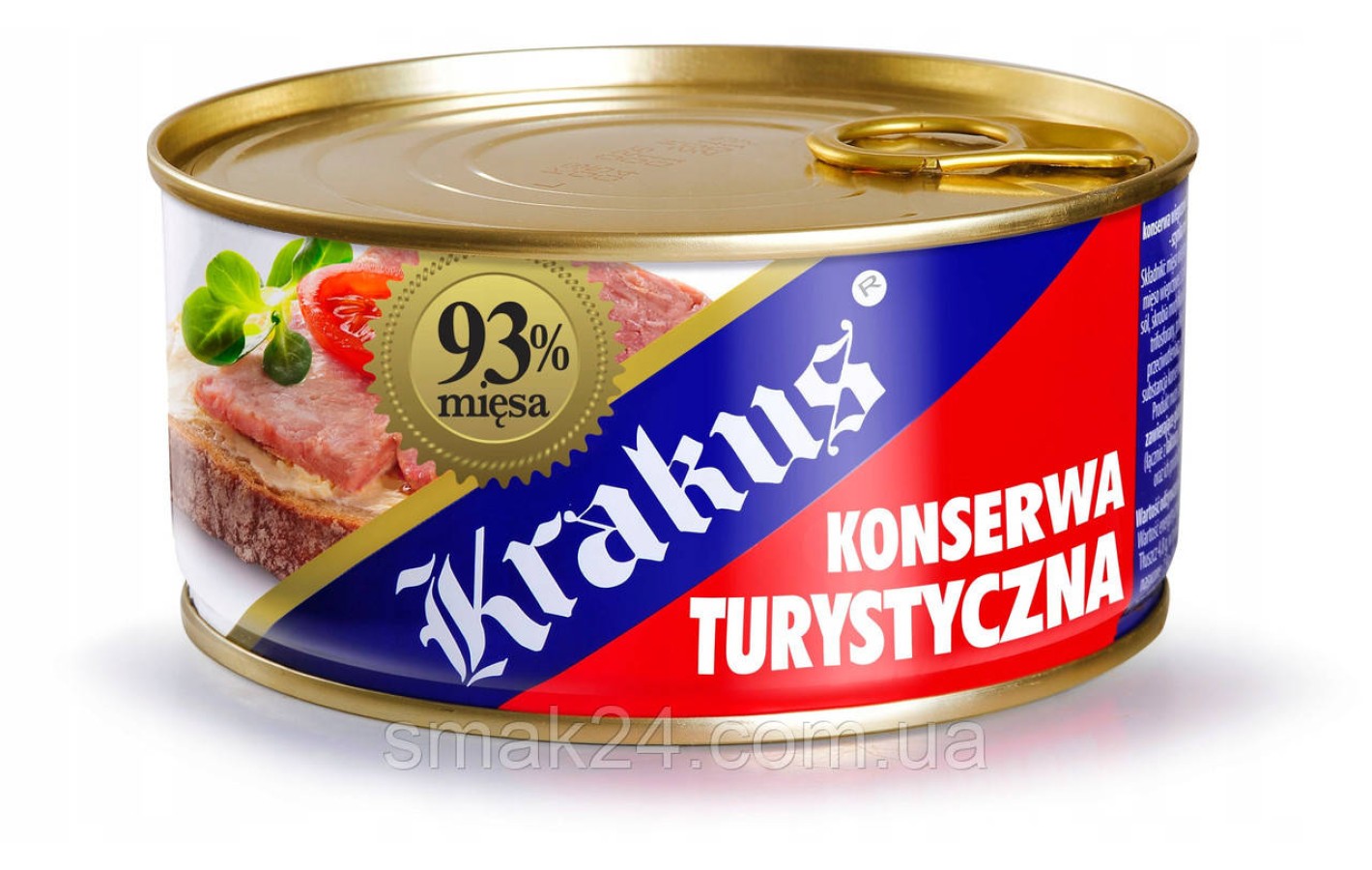 Свинина Туристическая Krakus Konserwa Turystyczna 93% мяса 300г Польша