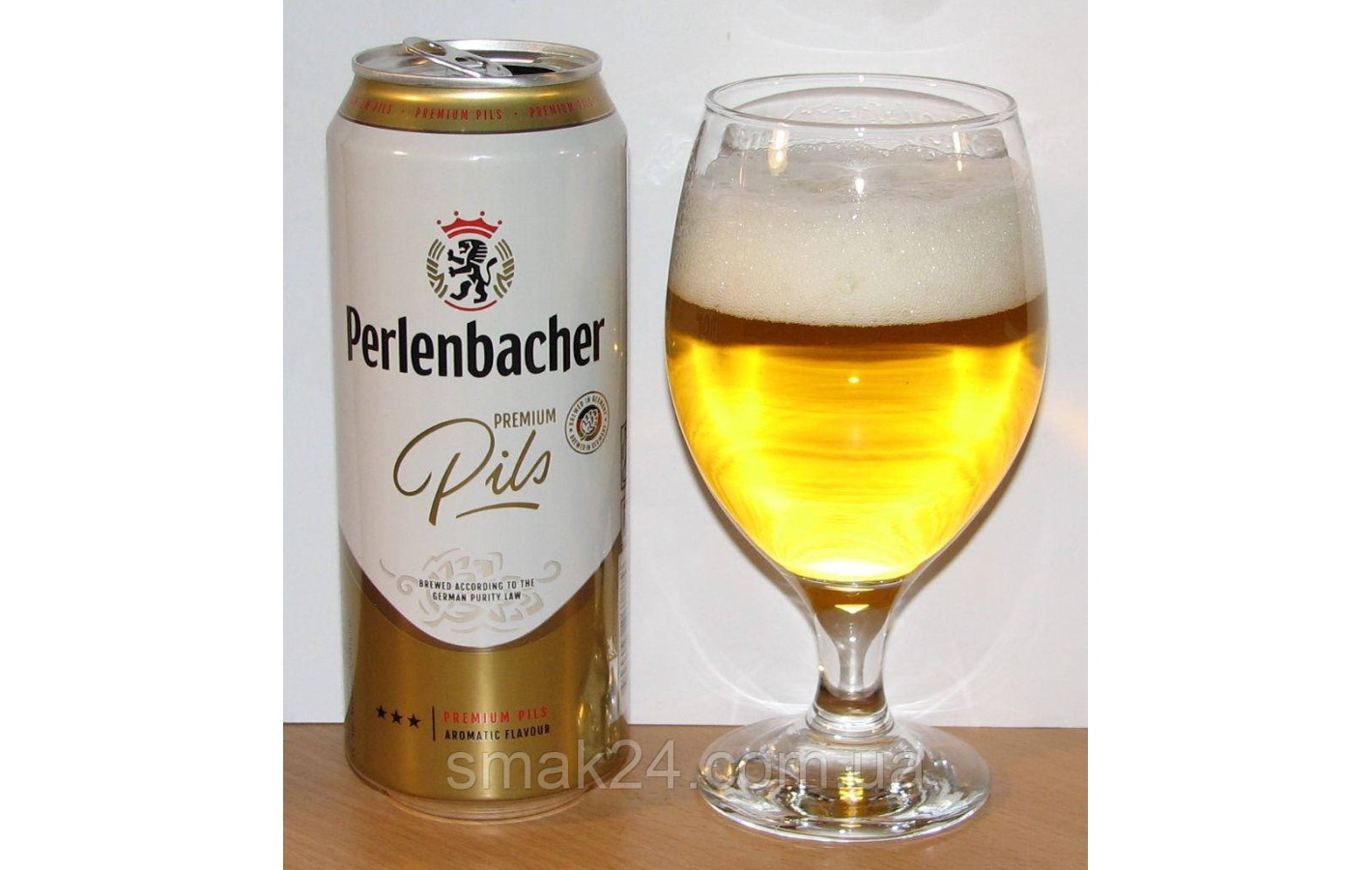 Пиво светлое Perlenbacher Pils Premium 4,9% 0.5л Германия
