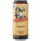 Пиво светлое нефильтрованное Klosterkeller Weizenbier 5.4% 0.5л Германия