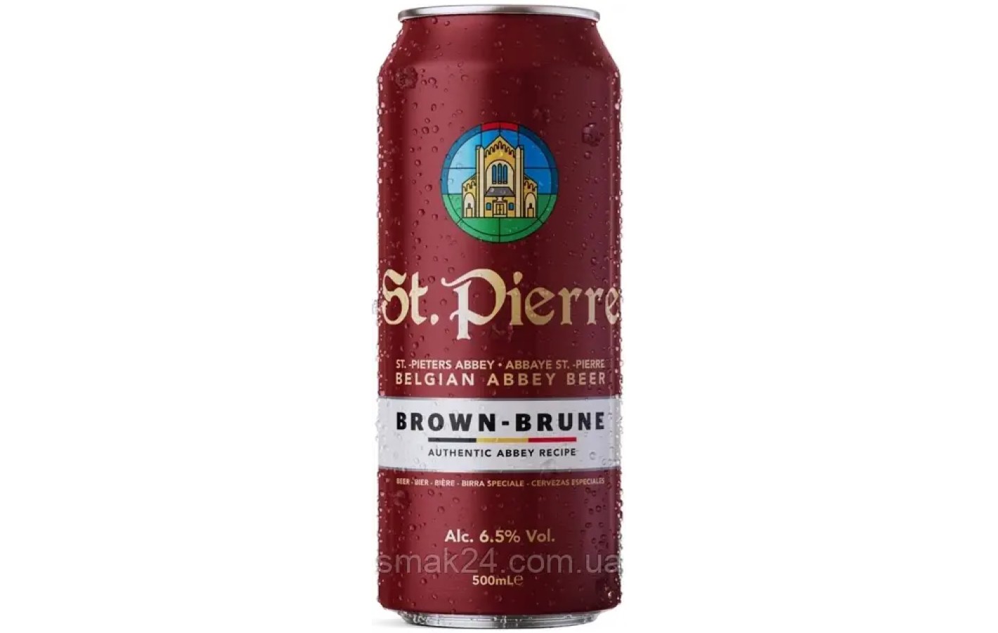 Пиво темне фільтроване St.Pierre Brown-Brune 6.5% 0.5л Бельгія