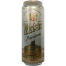 Пиво светлое фильтрованное Meister Premium 5% 0.5л Литва
