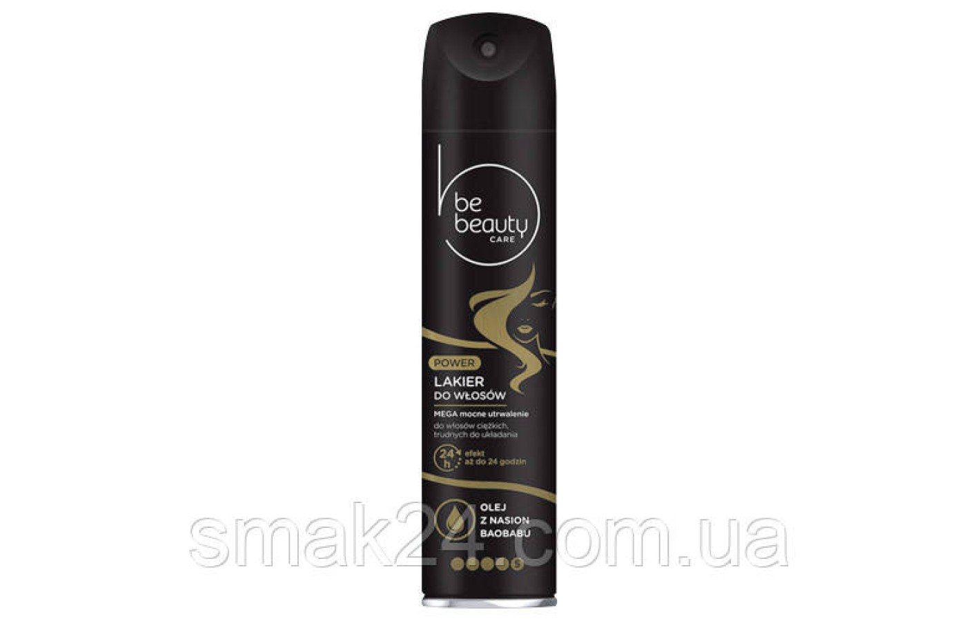 Лак для волос с маслом из семян баобаба Be Beauty Power 250мл Польша