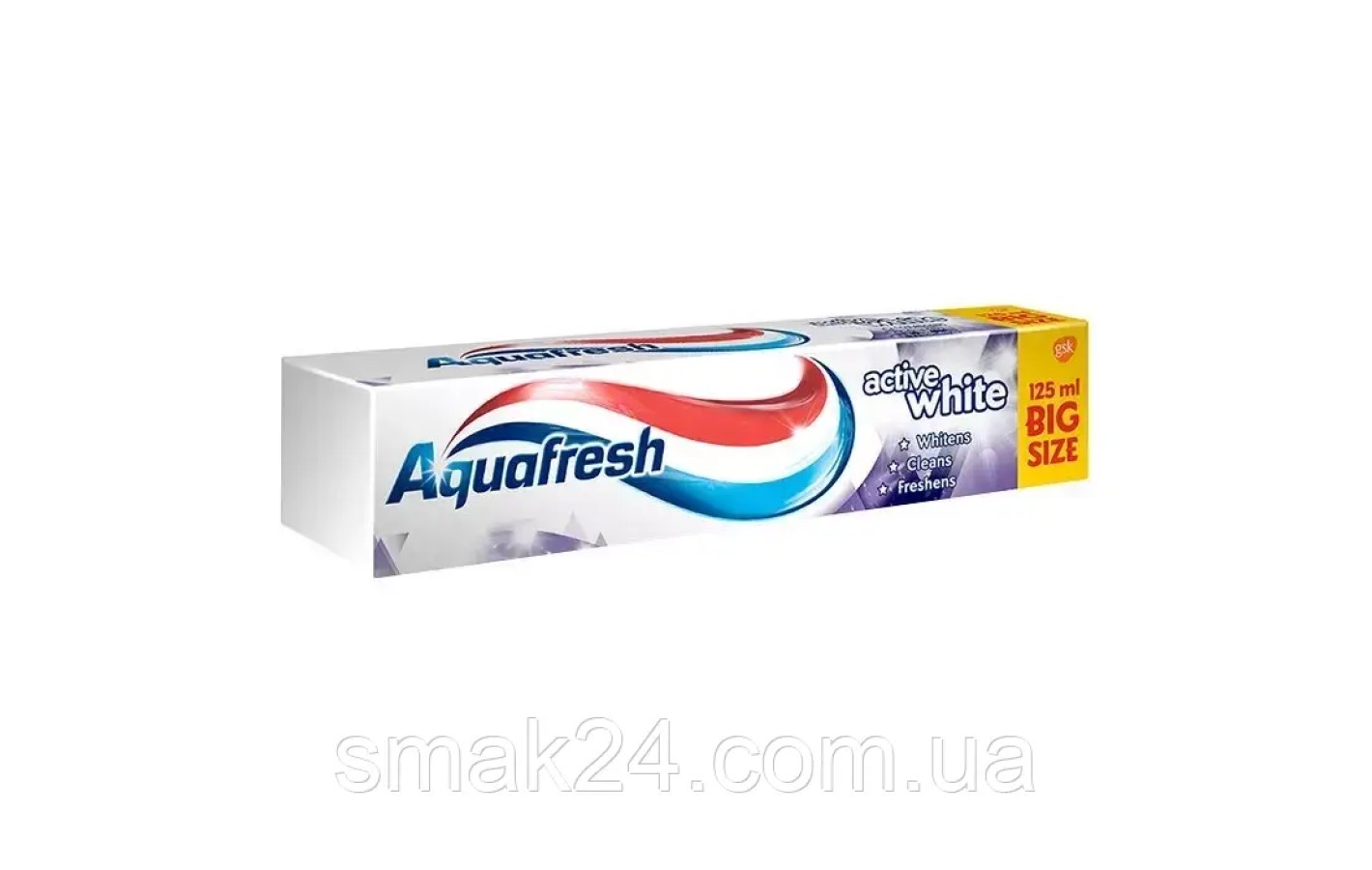 Зубная паста Aquafresh формула тройной защиты Active White 125 мл Великобритания