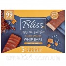 Батончик с карамелью и печеньем в молочном шоколаде БЕЗ ГЛЮТЕНА Bliss (5х25г) 125г Великобритания
