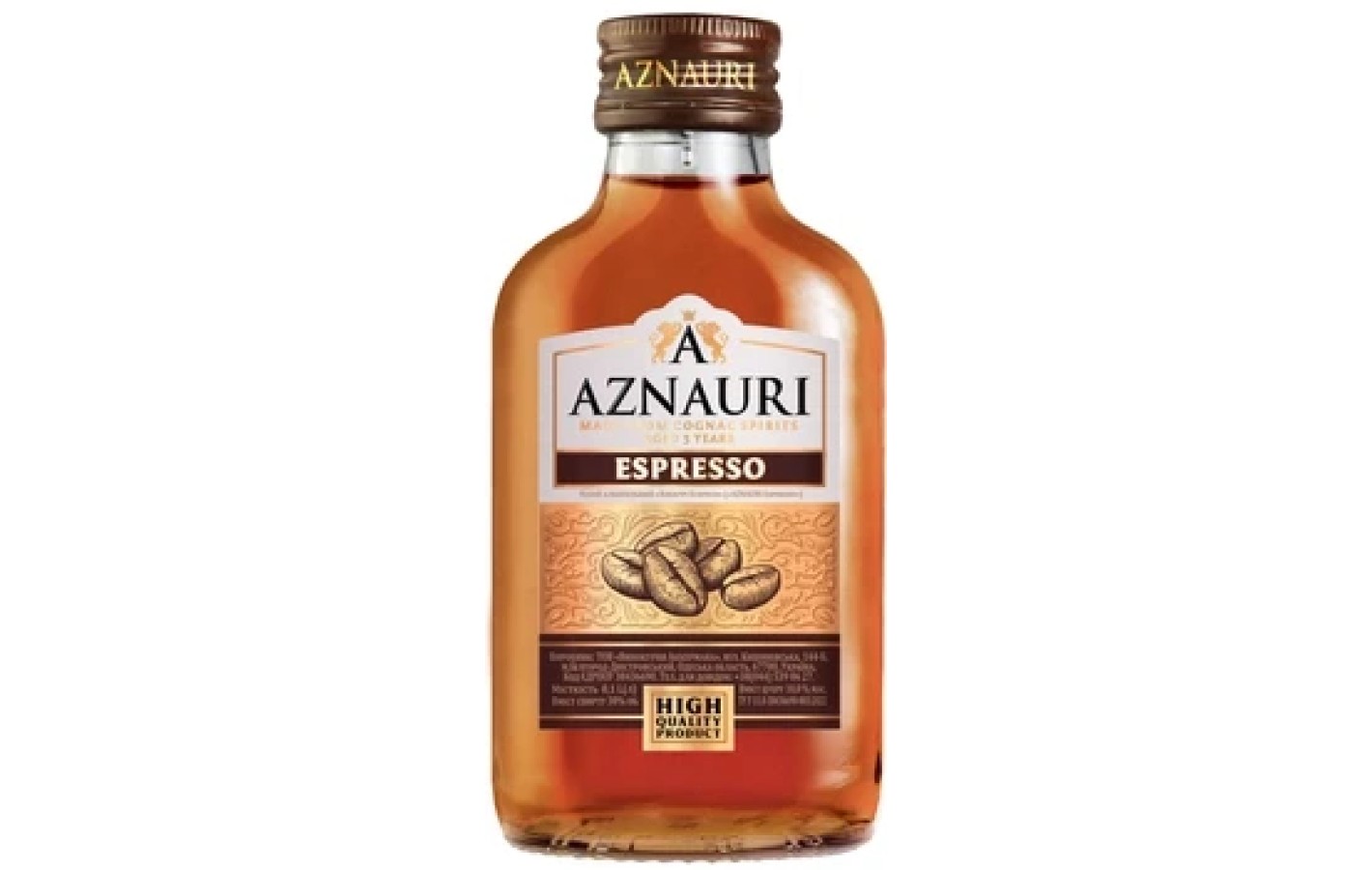 Алкогольний напій Азнаурі Есрессо Aznauri Espresso 30% 0,1л Україна