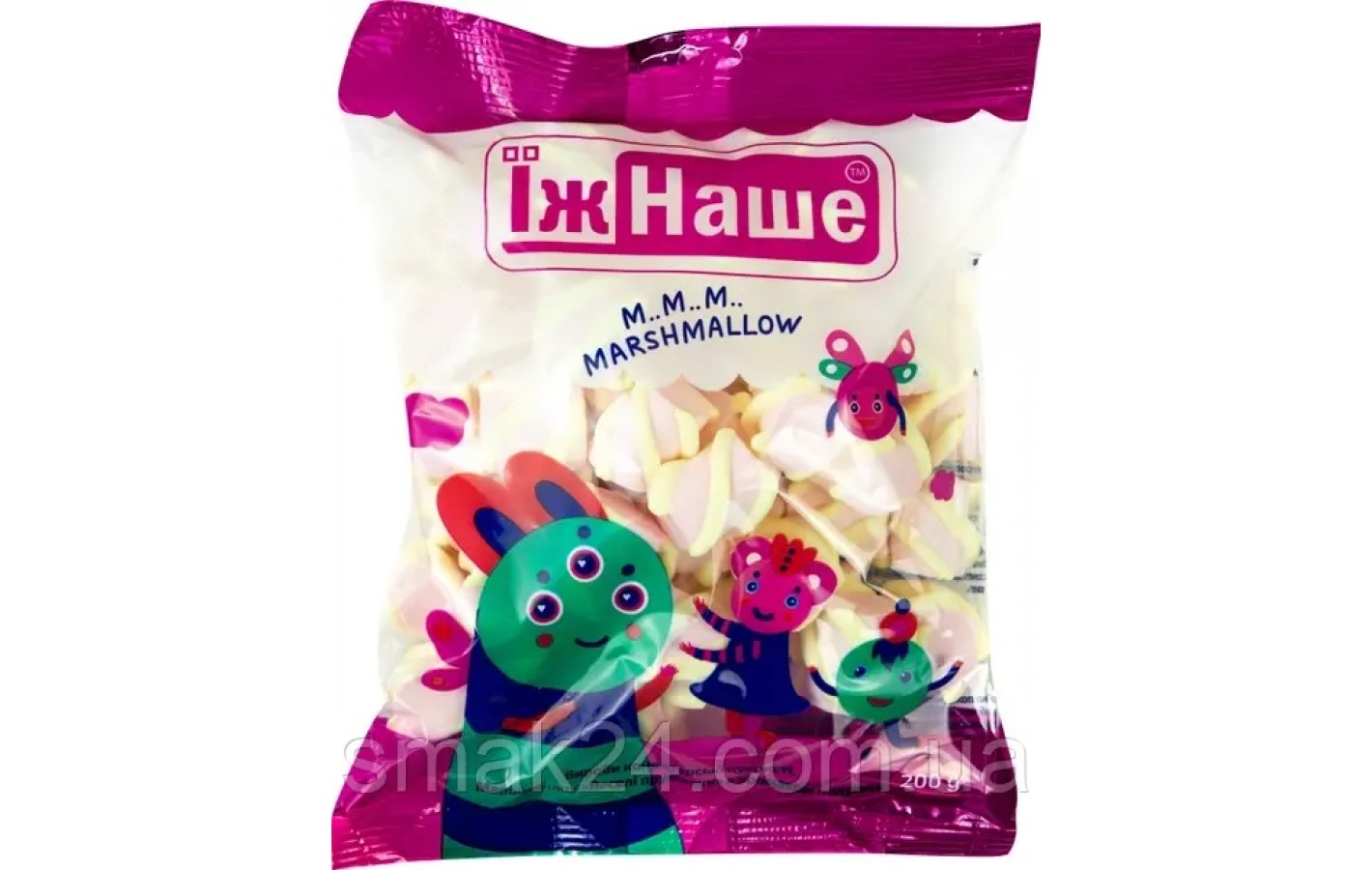 Маршмелоу Веселі Пружинки Наший M.M.M.M.Marshmellow 200 г Україна