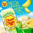 Напиток газированный со вкусом дыни и сливок Chupa Chups Melon&Cream 250мл ж/б