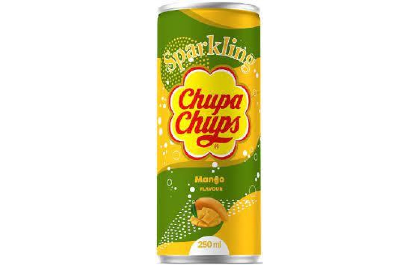 Напиток газированный со вкусом манго Chupa Chups Mango 250мл ж/б