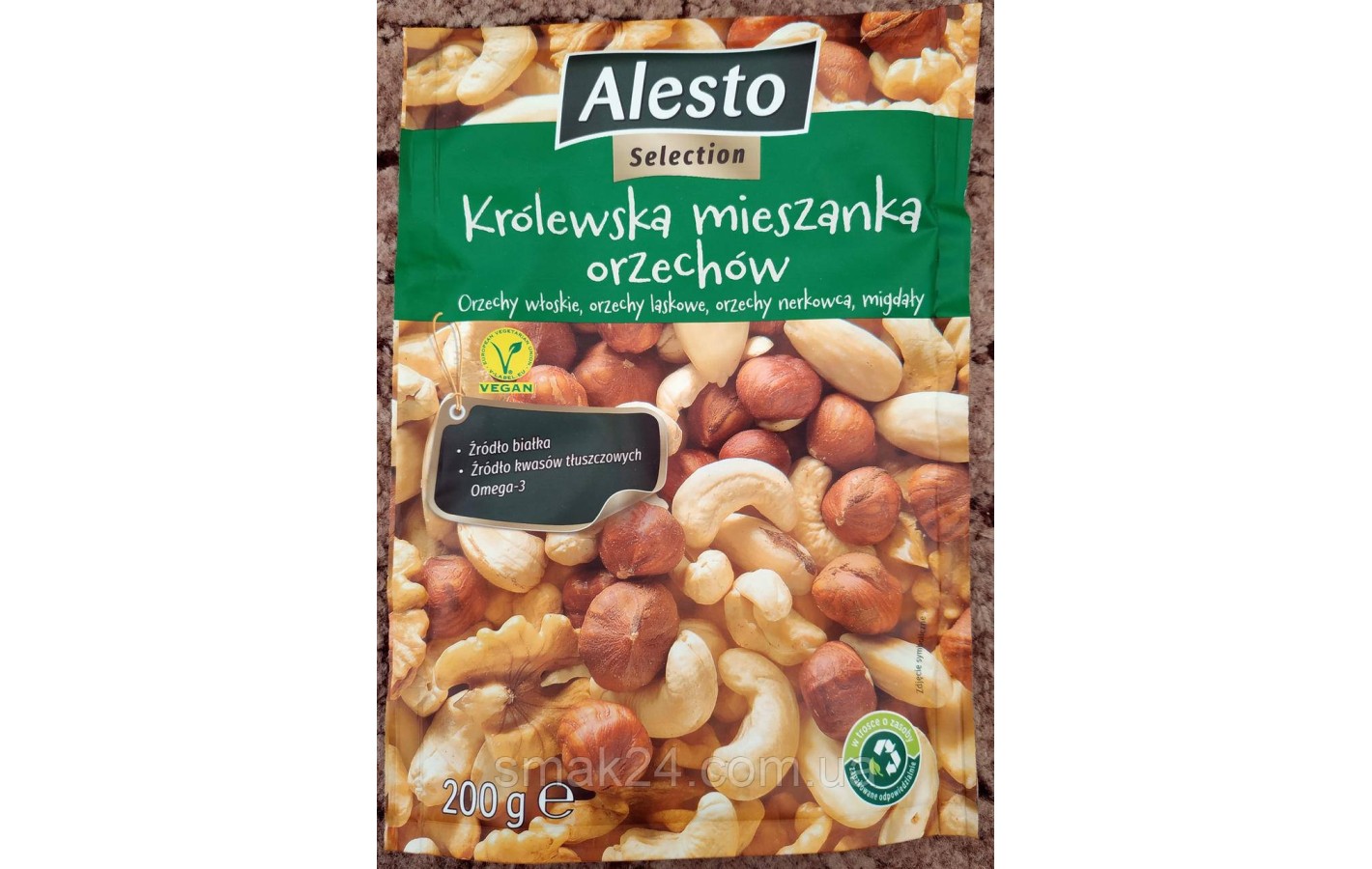 Королівський мікс горіхів Alesto Krolewska Mieszanka Orzechow 200г Польща