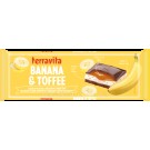 Шоколад молочный с бананом и карамелью Terravita Banana & Toffee 235г Польша
