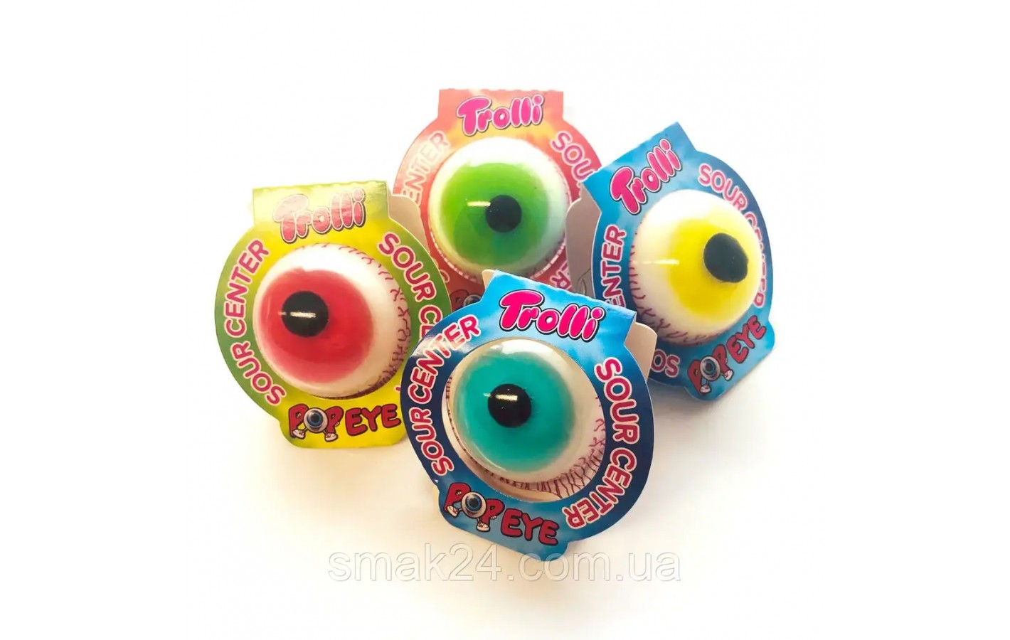Желейные конфеты Глаза Trolli Pop Eye 18.8г  Германия