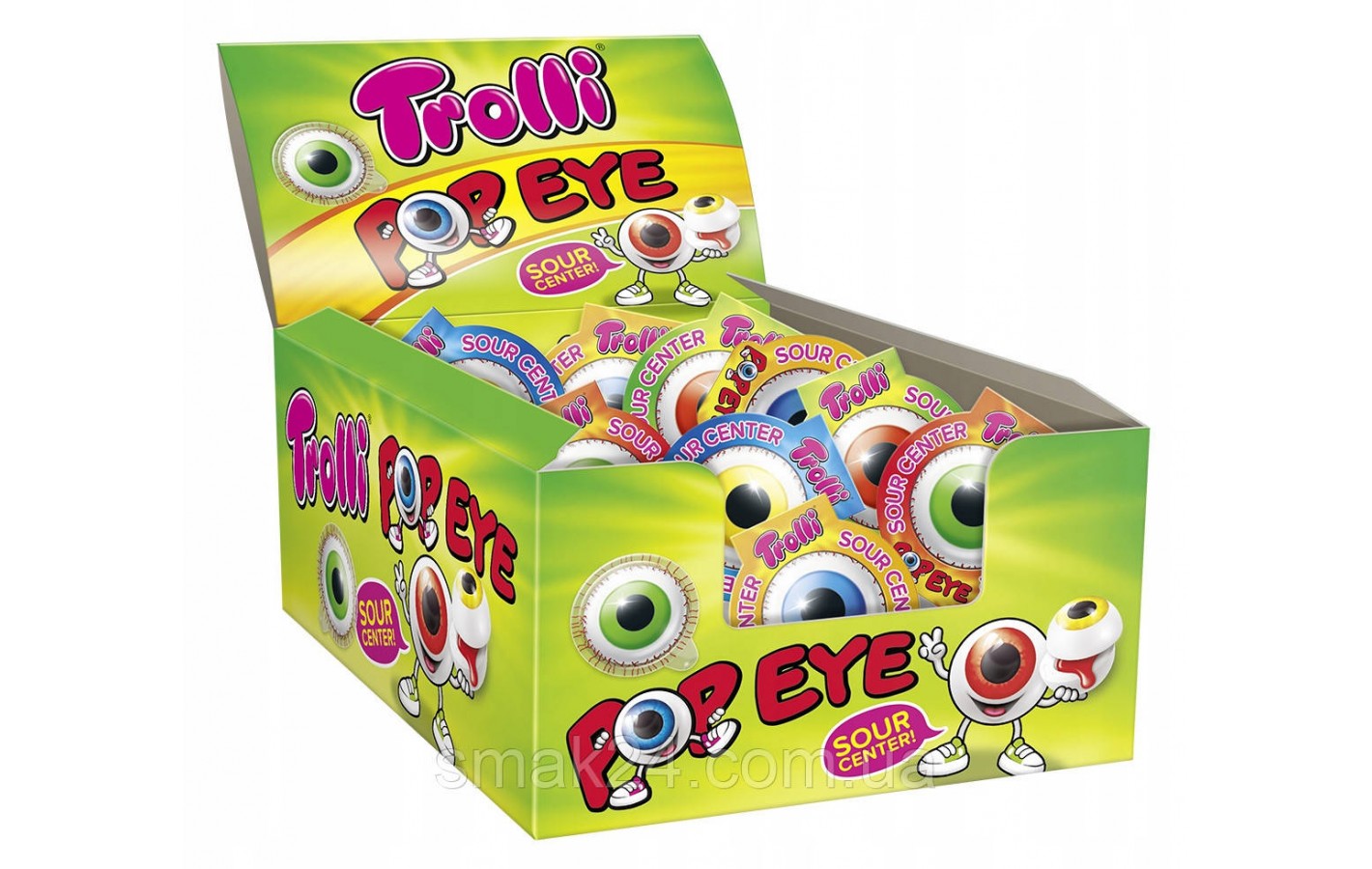 Желейные конфеты Глаза Trolli Pop Eye 18.8г  Германия