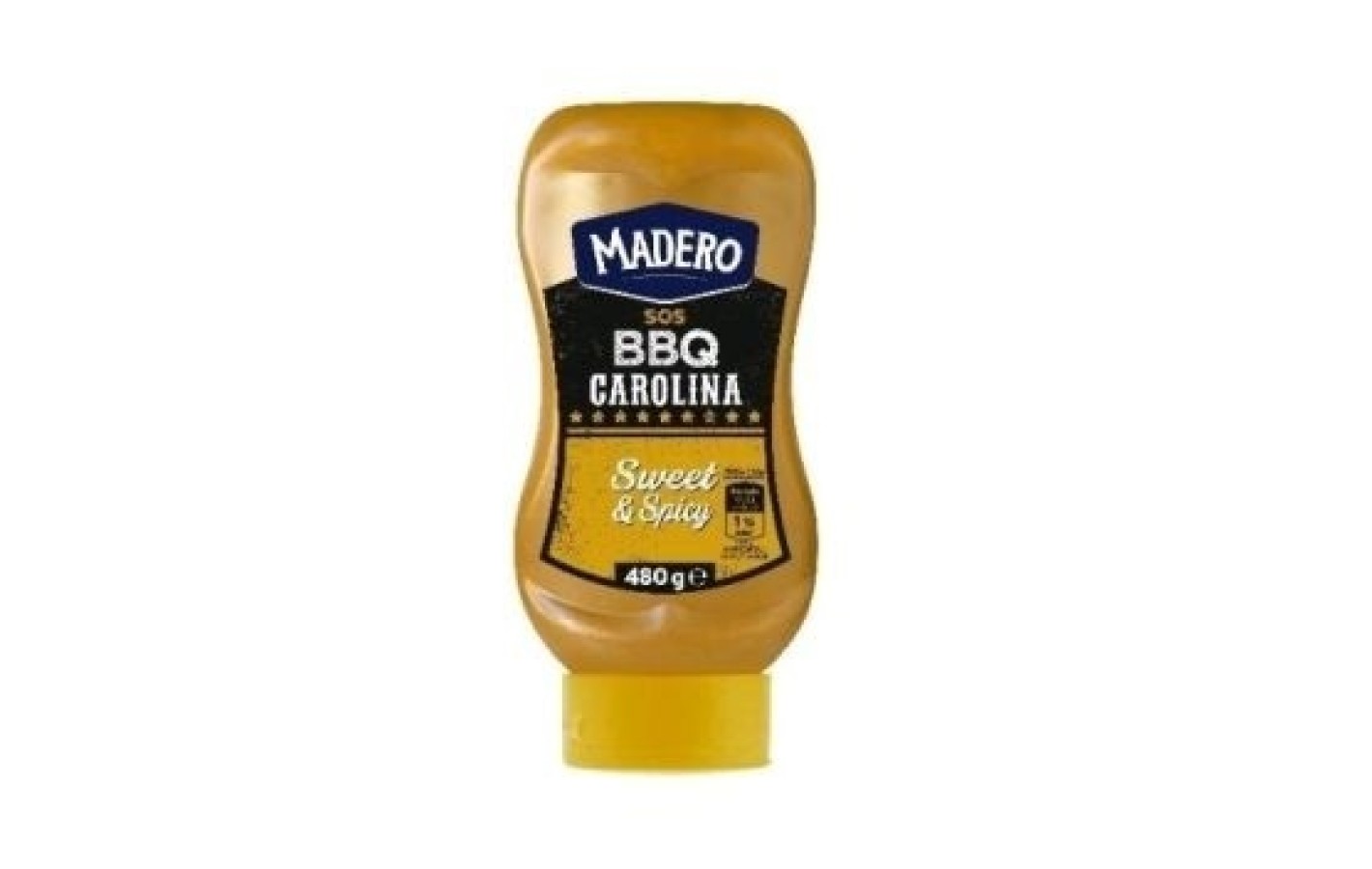 Соус медово-горчичный для барбекю MADERO Sos BBQ Carolina 480г Польша