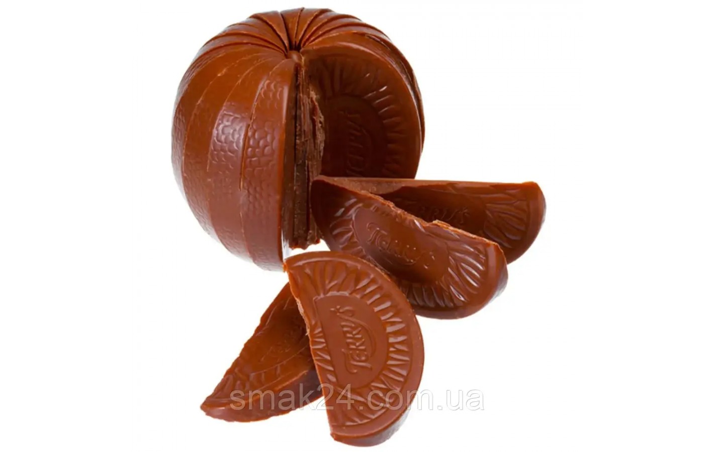 Шоколадний апельсин зі шматочками ірису Terrys Chocolate Orange Toffee Crunch 152 г Франція