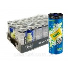 Напиток сильногазированный с соком и со вкусом Апельсина MARKA JUICY SODA 250мл ж/б Венгрия