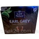 Чай черный с Бергамотом Lord Nelson EARL GREY (75х1.75г) 131,25г Польша