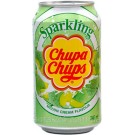 Напій газований зі смаком дині та вершків Chupa Chups Melon&Cream 345мл Корея