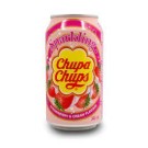 Напиток газированный со вкусом клубники со сливками Chupa Chups Strawberry&Cream 345мл ж/б Корея