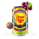 Напиток газированный со вкусом винограда Chupa Chups Grape 345мл ж/б Корея