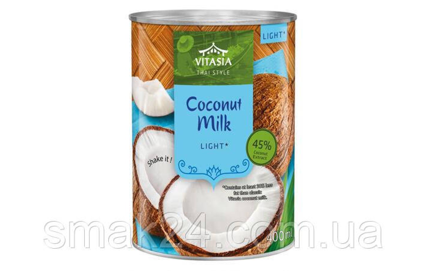 Кокосовое молоко 45% Vitasia Coconut Milk Light 400 мл Cербия
