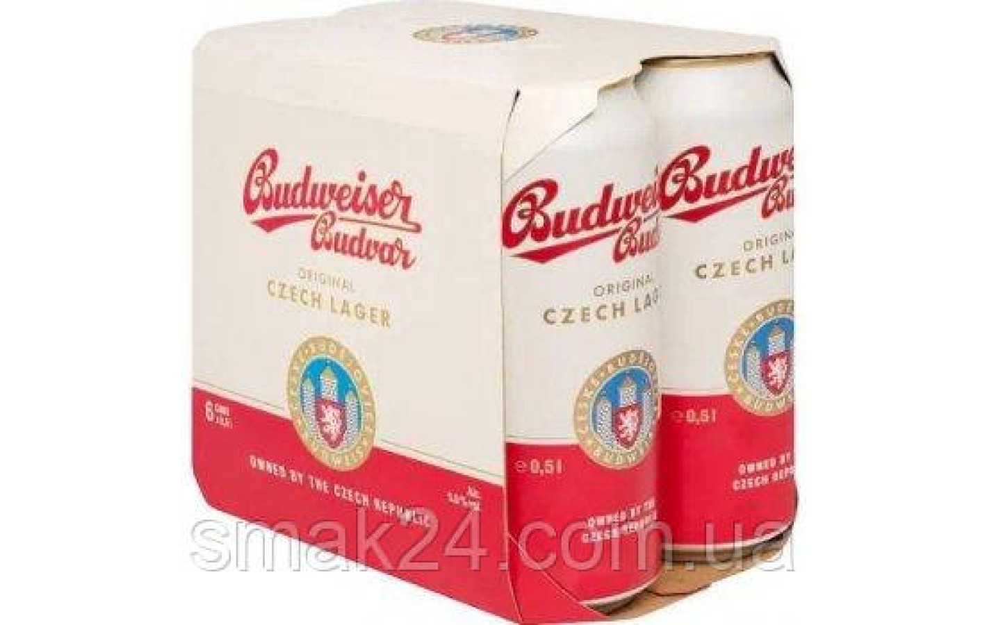 Пиво светлое Budweiser Budvar ORIGINAL 5% 0.5л Чехия