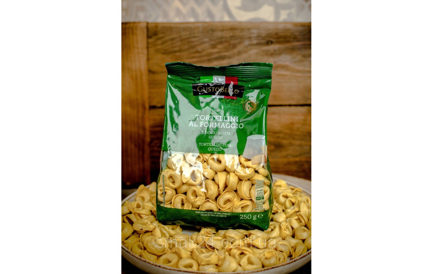 Тортеллини фаршированные сыром риккота GustoBello Tortellini al Formaggio 250г Италия