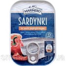 Сардинки в соусе с паприкой  Marinero Sardynki w sosie paprykowym 110г Польша