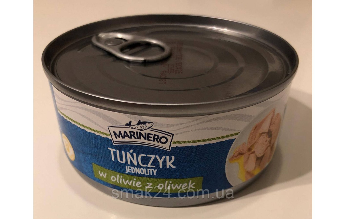 Тунець шматочками в оливковій олії Marinero Tunczyk oliwie z oliwek extra virgin 160г Польща