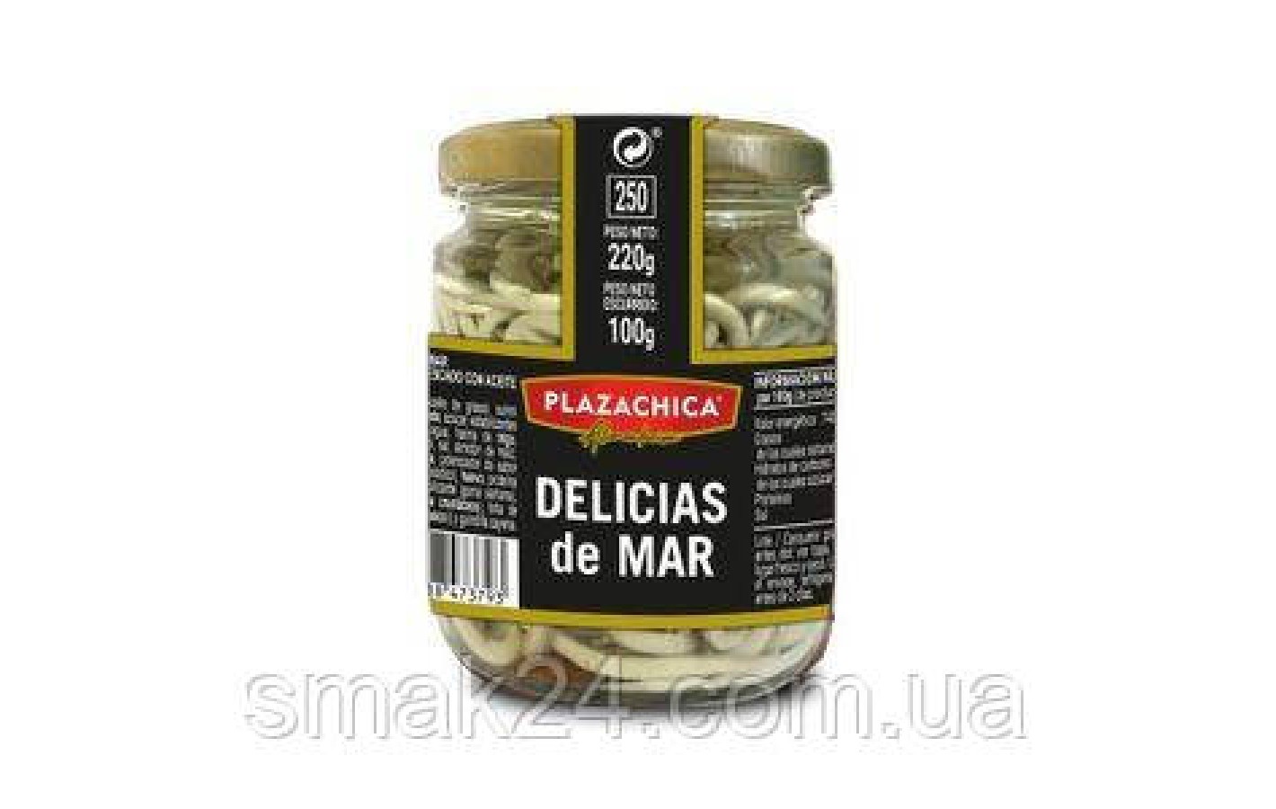Рыба игла сурими в подсолнечно масле Морские Деликатесы Plazachica Delicias de Mar 220г/100г Испания