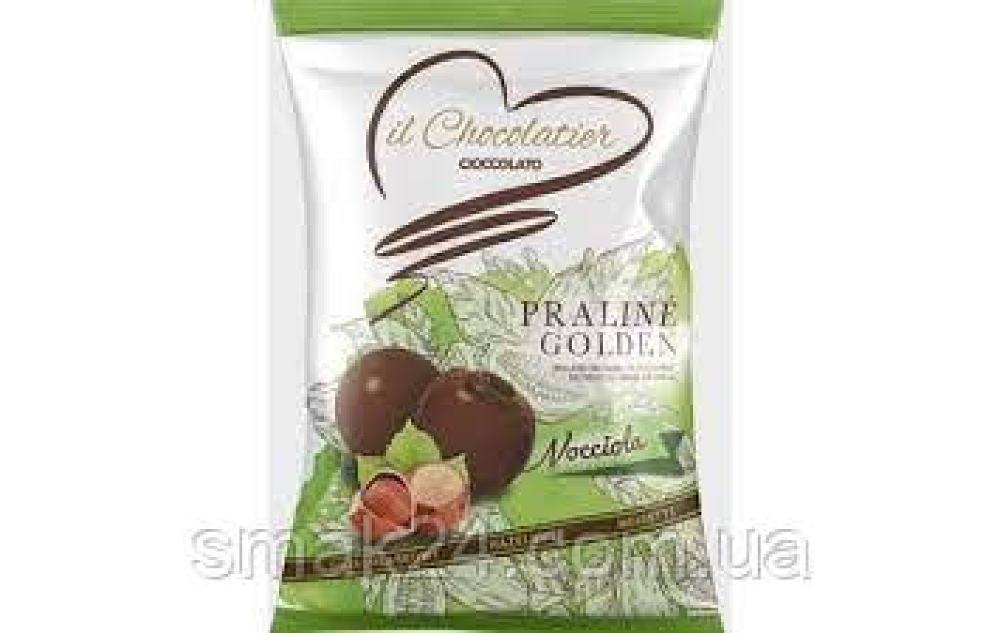 Конфеты пралине с ореховым кремом БЕЗ ГЛЮТЕНА Eurochoc il Chocolatier Praline Golden 100г Испания