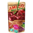 Сок Вишня - Яблоко БЕЗ КОНСЕРВАНТОВ Amigo Sour Cherry 200 мл Македония
