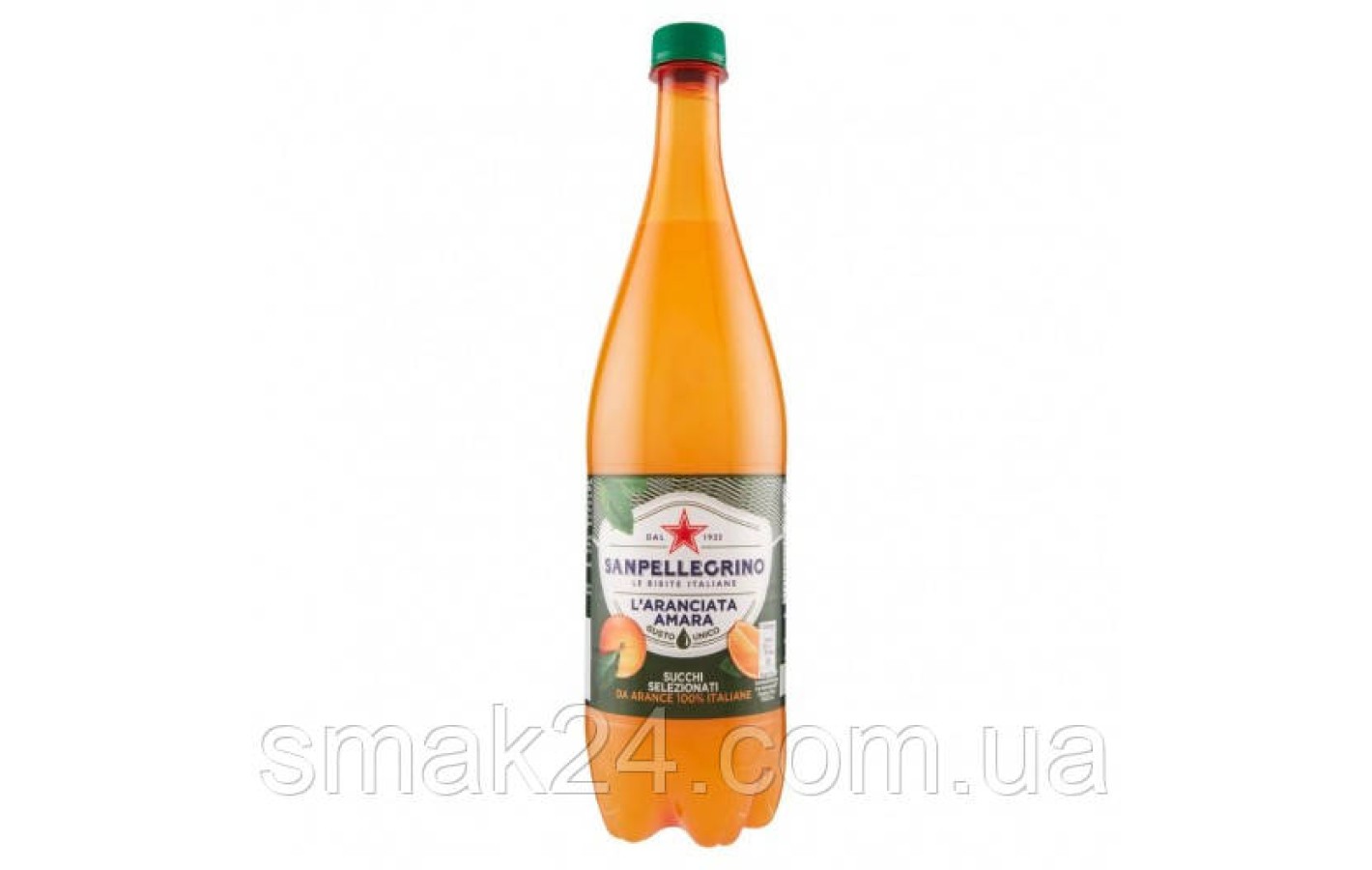 Напиток безалкогольный из сока горького апельсина Sanpellegrino L'Aranciata Amara 1.25л Италия
