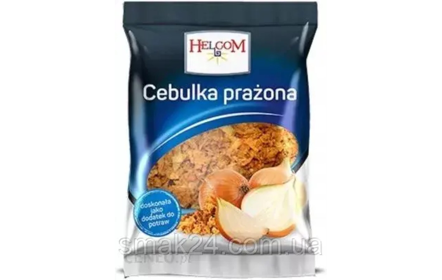 Хрустящий жареный лук Helcom Cebulka Smazona 100г Польша