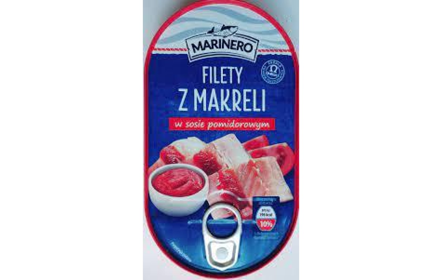 Філе макрелі (скумбрії) у томатному соусі Marinero Filety z makreli w sosie pomidorowym 170 г Польща
