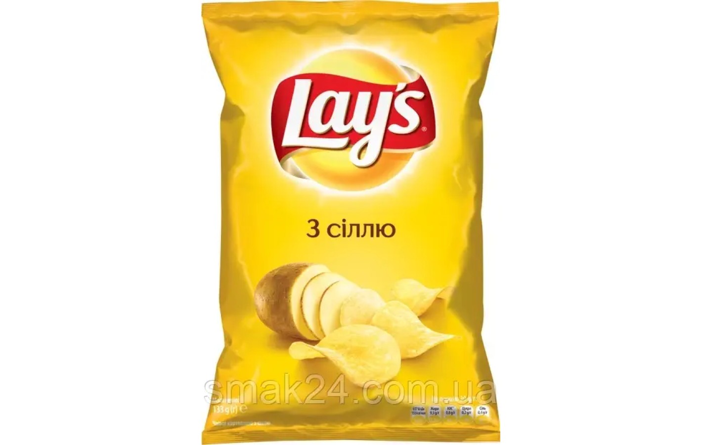 Чипсы картофельные с солью Lay's 120г Украина