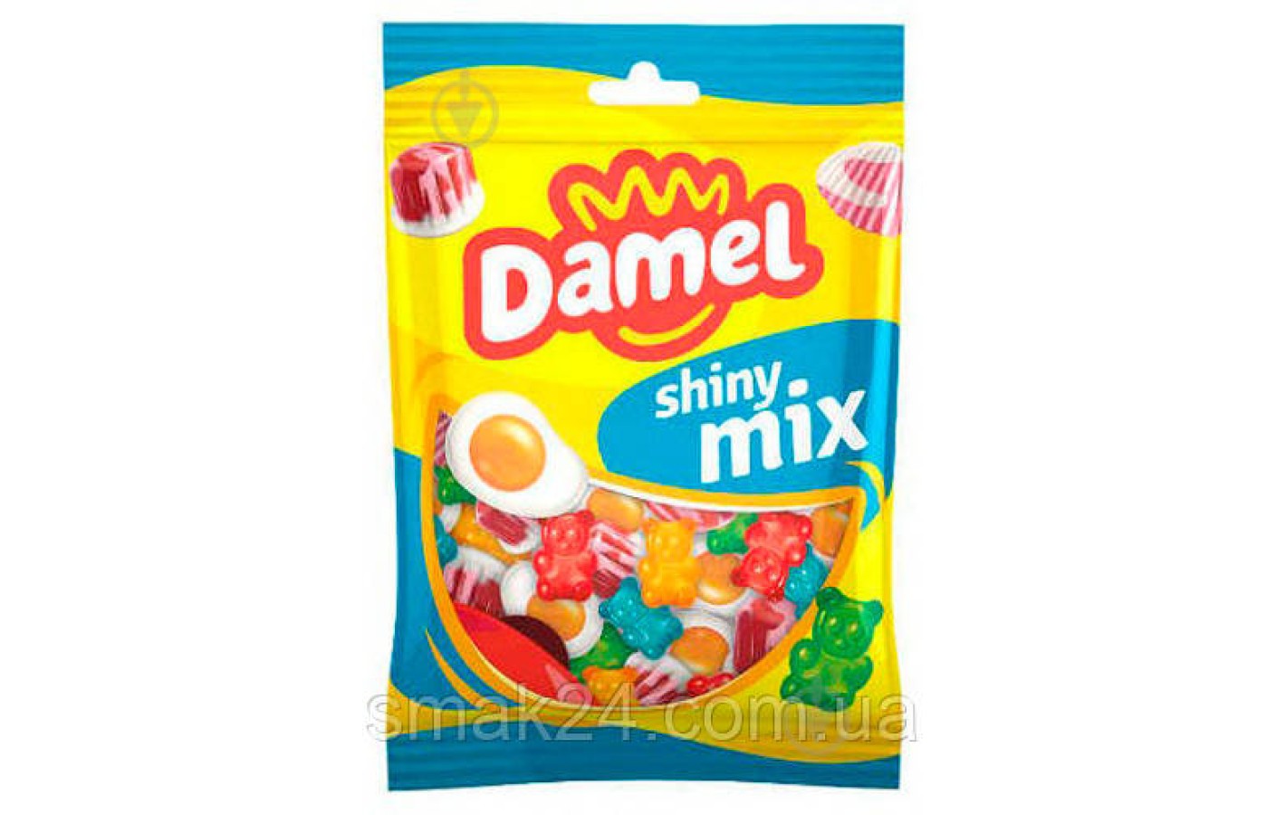 Желейные конфеты БЕЗ ГЛЮТЕНА Damel Shiny mix  (микс) Испания 80г